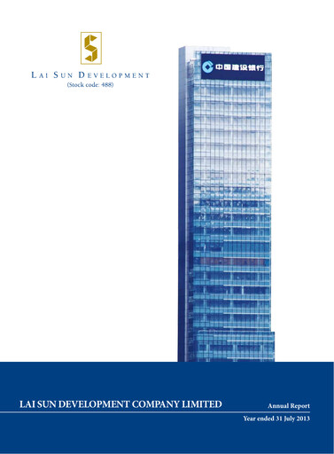 Thumbnail Lai Sun Development Company Annual Report 2012-2013