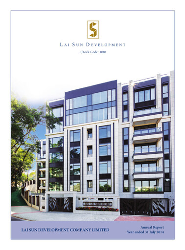 Thumbnail Lai Sun Development Company Annual Report 2013-2014