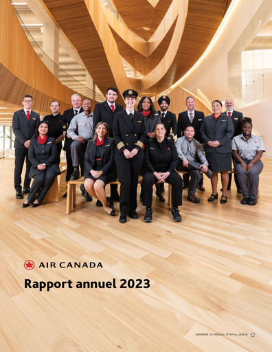 Thumbnail Air Canada Annual Report 2023