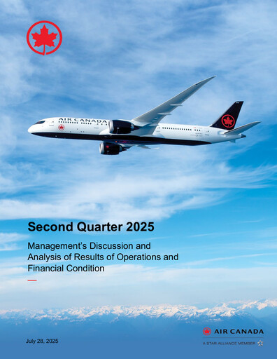 Thumbnail Air Canada Quarterly Report 2025-q2