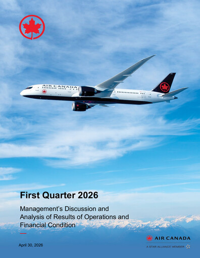 Thumbnail Air Canada Quarterly Report 2026-q1