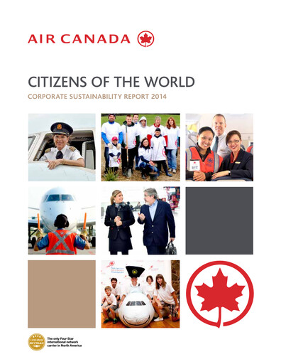 Miniature Air Canada Rapport de durabilité 2014