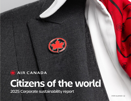 Thumbnail Air Canada Sustainability Report 2025