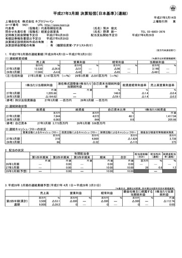 Thumbnail NJ Holdings Financial Statement fy2015