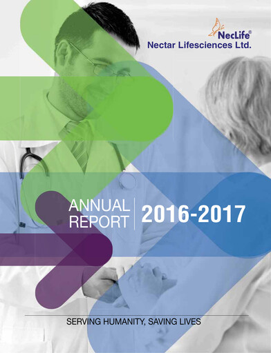 Miniature Nectar Lifesciences
 Rapport annuel 2016-2017