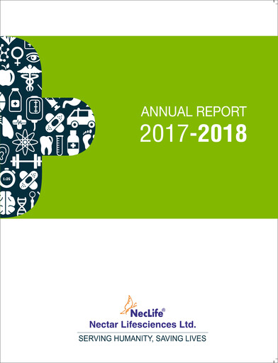 Miniature Nectar Lifesciences
 Rapport annuel 2017-2018