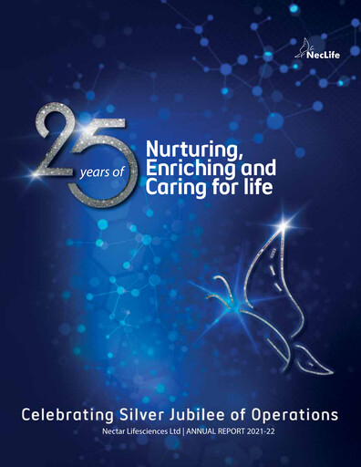 Miniature Nectar Lifesciences
 Rapport annuel 2021-2022