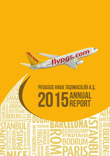 Thumbnail Pegasus Airlines
 Annual Report 2015