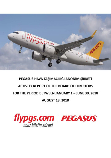 Thumbnail Pegasus Airlines
 Half-year Report 2018-h1