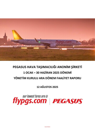 Thumbnail Pegasus Airlines
 Half-year Report 2025-h1