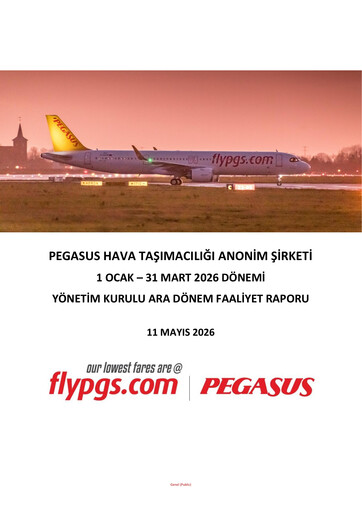 Thumbnail Pegasus Airlines
 Quarterly Report 2026-q1