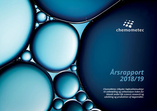 Thumbnail ChemoMetec Annual Report 2018-2019