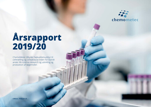 Thumbnail ChemoMetec Annual Report 2019-2020