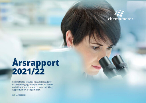 Thumbnail ChemoMetec Annual Report 2021-2022