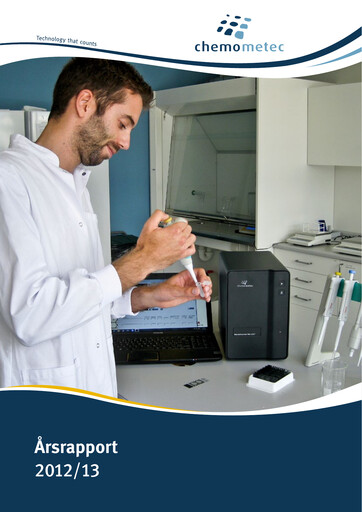 Thumbnail ChemoMetec Annual Report 2012-2013
