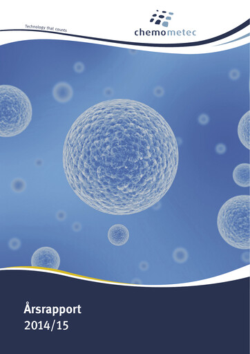 Thumbnail ChemoMetec Annual Report 2014-2015