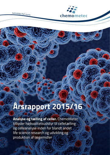 Thumbnail ChemoMetec Annual Report 2015-2016
