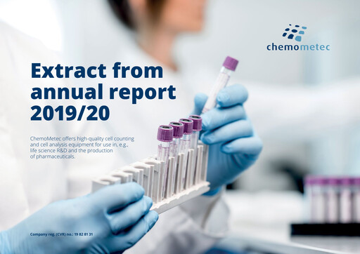 Thumbnail ChemoMetec Annual Report 2019-2020