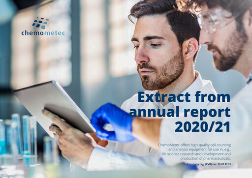 Thumbnail ChemoMetec Annual Report 2020-2021
