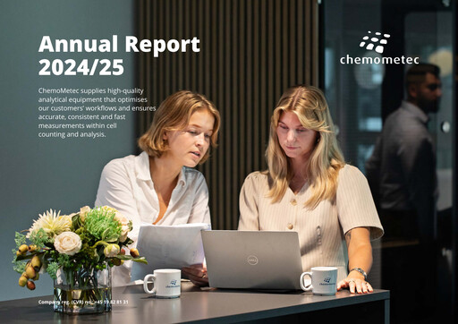 Thumbnail ChemoMetec Annual Report 2024-2025