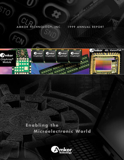 Thumbnail Amkor Technology
 Annual Report 1999