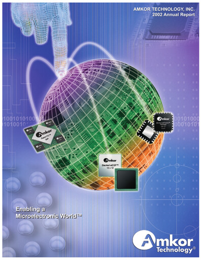 Vorschaubild Amkor Technology
 Jahresbericht 2002