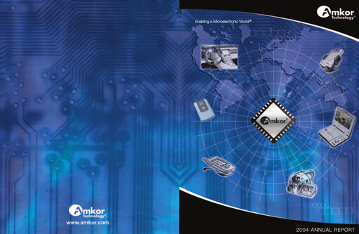 Vorschaubild Amkor Technology
 Jahresbericht 2004