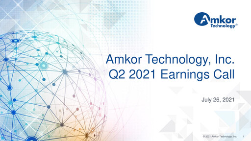 Thumbnail Amkor Technology
 Quarterly Report 2021-q2