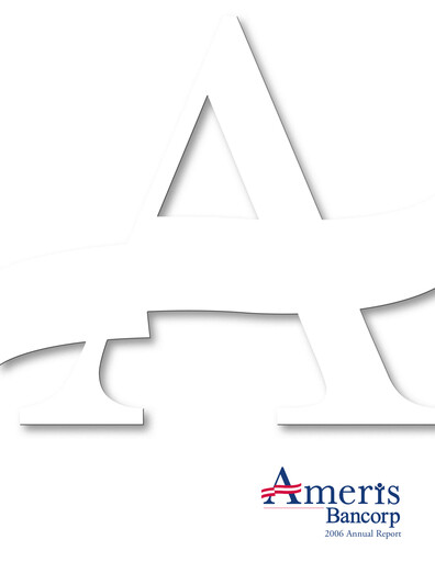 Thumbnail Ameris Bancorp
 Annual Report 2006