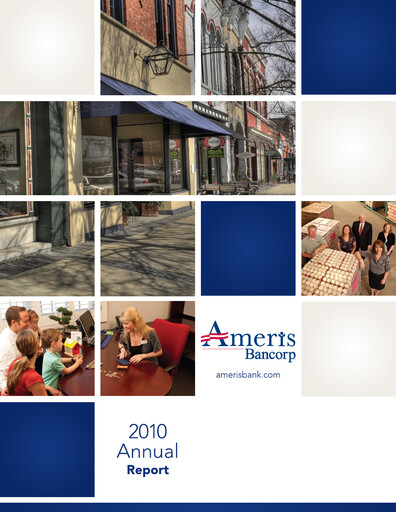 Thumbnail Ameris Bancorp
 Annual Report 2010