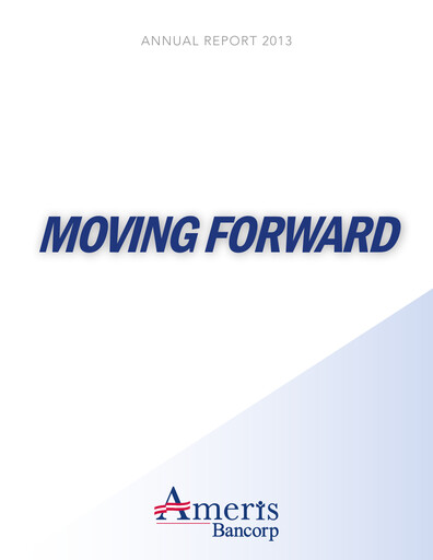 Thumbnail Ameris Bancorp
 Annual Report 2013