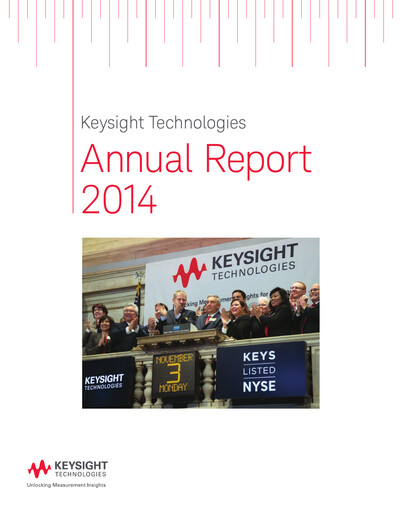 Miniature Keysight Rapport annuel 2014