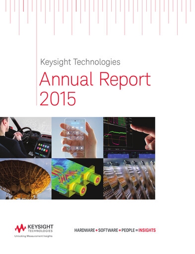 Miniature Keysight Rapport annuel 2015
