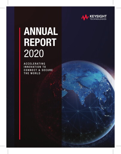 Miniature Keysight Rapport annuel 2020