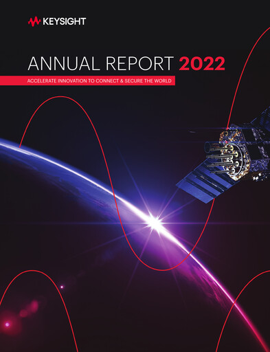 Miniature Keysight Rapport annuel 2022