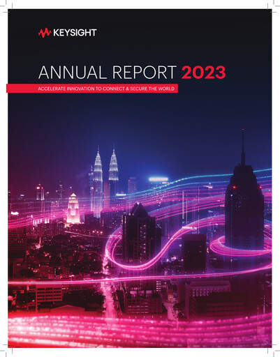Miniature Keysight Rapport annuel 2023