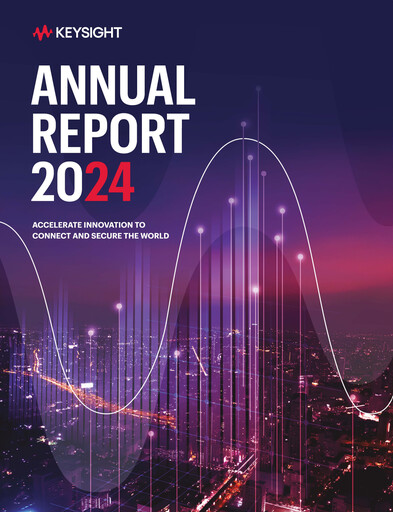 Miniature Keysight Rapport annuel 2024