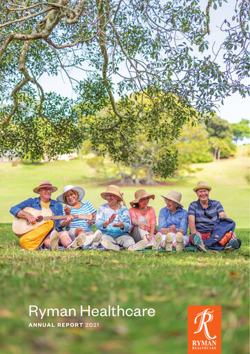 Thumbnail Ryman Healthcare Annual Report 2021