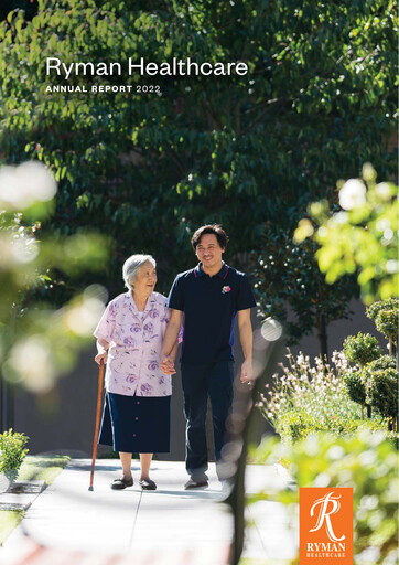 Thumbnail Ryman Healthcare Annual Report 2022