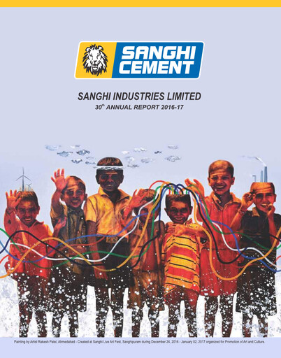 Miniature Sanghi Industries
 Rapport annuel 2016-2017