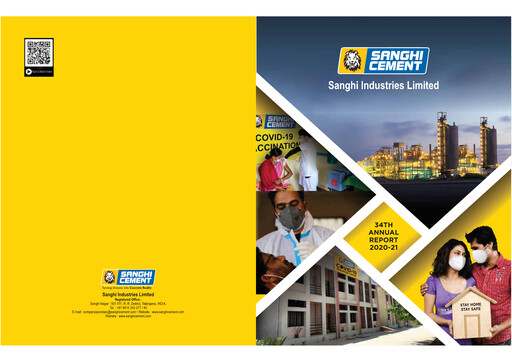 Miniature Sanghi Industries
 Rapport annuel 2020-2021