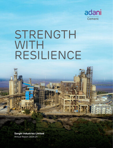 Miniature Sanghi Industries
 Rapport annuel 2024-2025