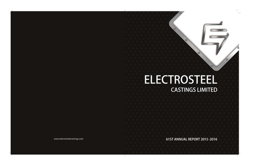 Thumbnail Electrosteel Castings
 Annual Report 2015-2016