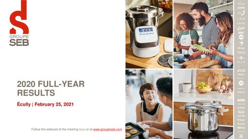 Thumbnail Groupe SEB Financial Report 2020