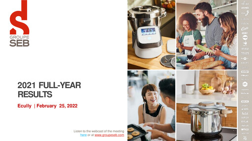 Thumbnail Groupe SEB Financial Report 2021
