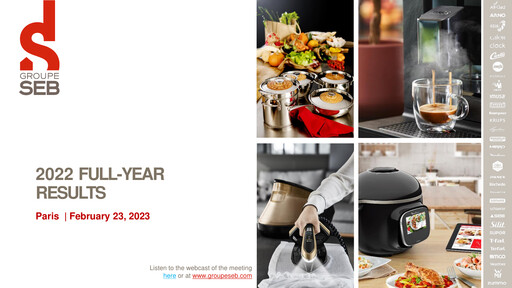 Thumbnail Groupe SEB Financial Report 2022