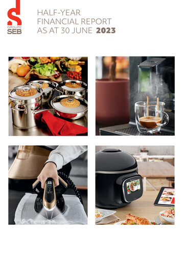 Thumbnail Groupe SEB Half-year Report 2023-h1