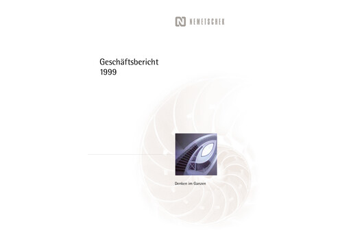 Thumbnail Nemetschek Annual Report 1999