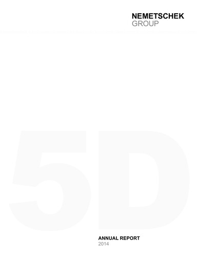 Thumbnail Nemetschek Annual Report 2014