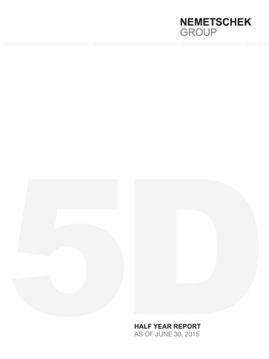 Thumbnail Nemetschek Half-year Report 2015-h1